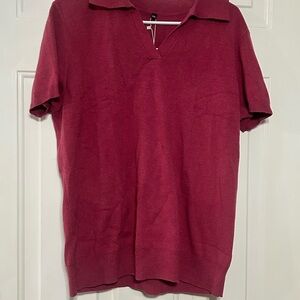 Women’s Red Short Sleeve Shirt